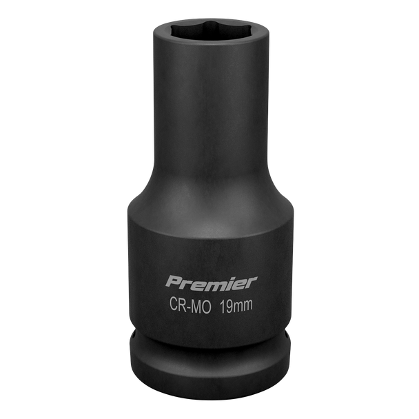 Sealey IS3419D ⏐ Premier Deep Impact Socket 3/4"Sq Drive 19mm