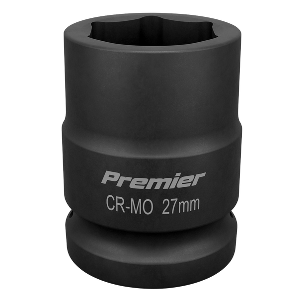 Sealey IS3427 ⏐ Premier Impact Socket 3/4"Sq Drive 27mm