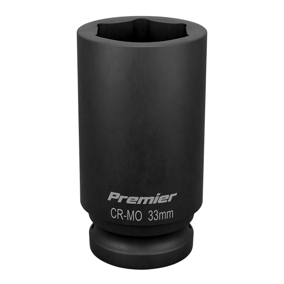 Sealey IS3433D ⏐ Premier Deep Impact Socket 3/4"Sq Drive 33mm