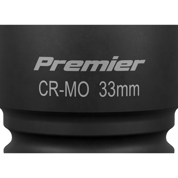 Sealey IS3433 ⏐ Premier Impact Socket 3/4"Sq Drive 33mm