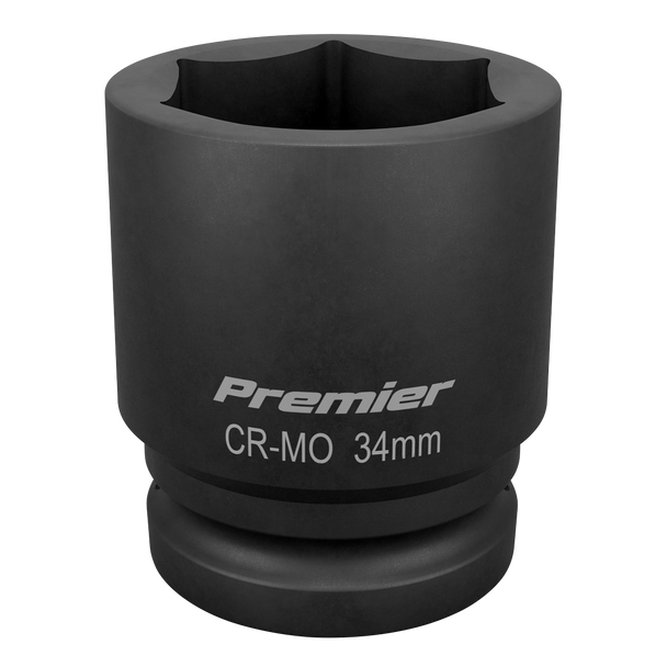 Sealey IS3434 ⏐ Premier Impact Socket 3/4"Sq Drive 34mm