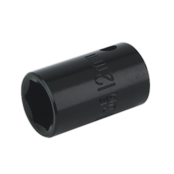 Sealey IS3812 ⏐ Premier Impact Socket 3/8"Sq Drive 12mm