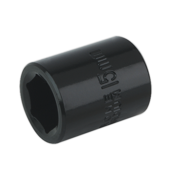 Sealey IS3815 ⏐ Premier Impact Socket 3/8"Sq Drive 15mm