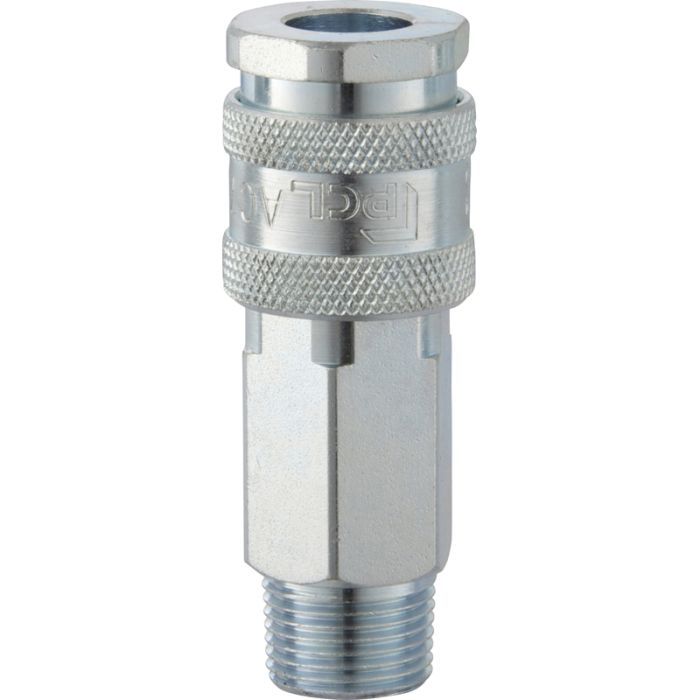 PCL AC75EM | ISO B12 Coupling Male Thread R 3/8