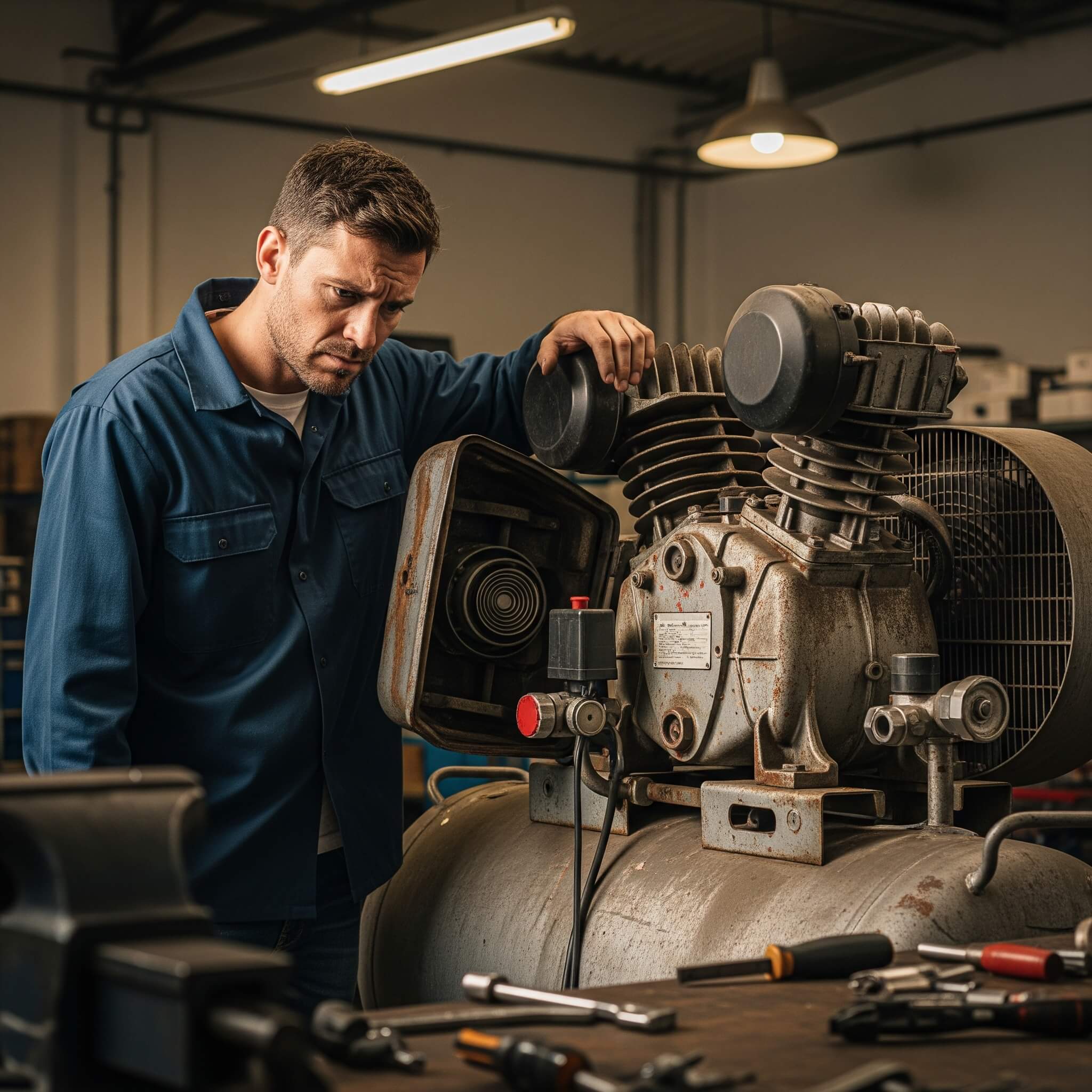 Is Your 2.2 kW Air Compressor Motor Struggling It Might Be Your Start Capacitor!