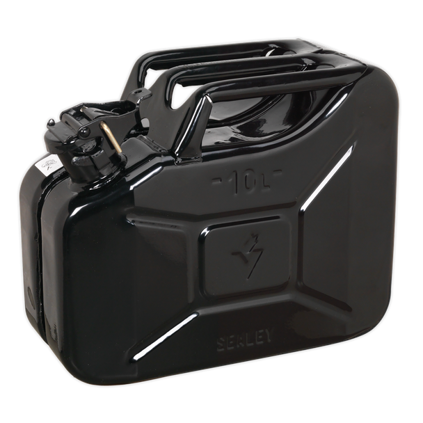 Sealey JC10B | Jerry Can 10L - Black