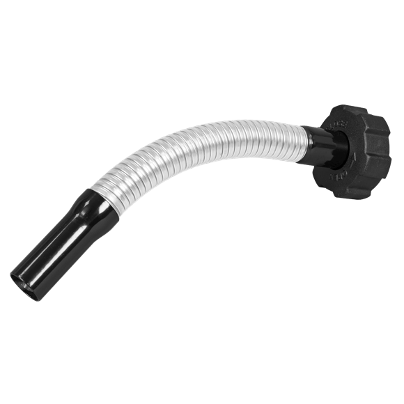 Sealey JC1SCB ⏐ Flexi Pouring Spout for Screw Cap Jerry Cans - Black