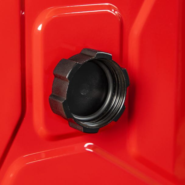 Sealey JC20SCR ⏐ Screw Cap Metal Jerry Can 20L - Red