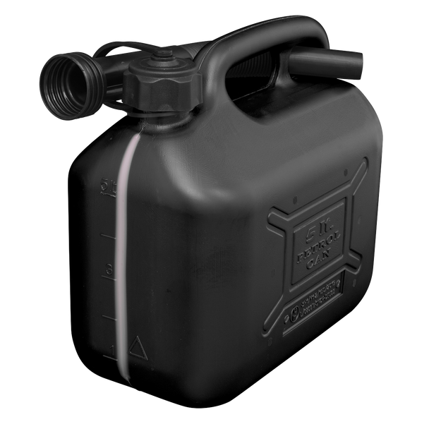 Sealey JC5B ⏐ Fuel Can 5L - Black