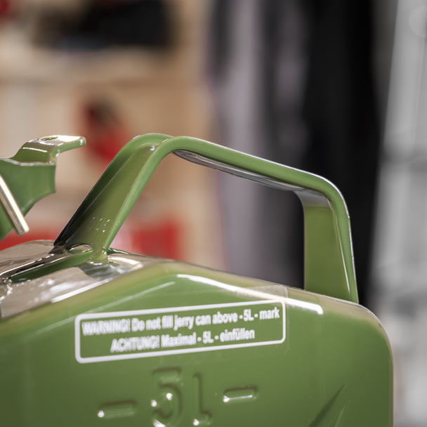 Sealey JC5MG ⏐ Jerry Can 5L - Green