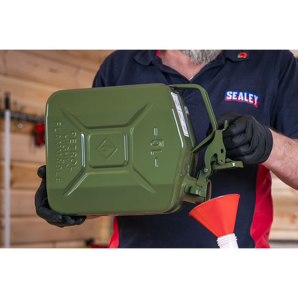 Sealey JC5MG ⏐ Jerry Can 5L - Green