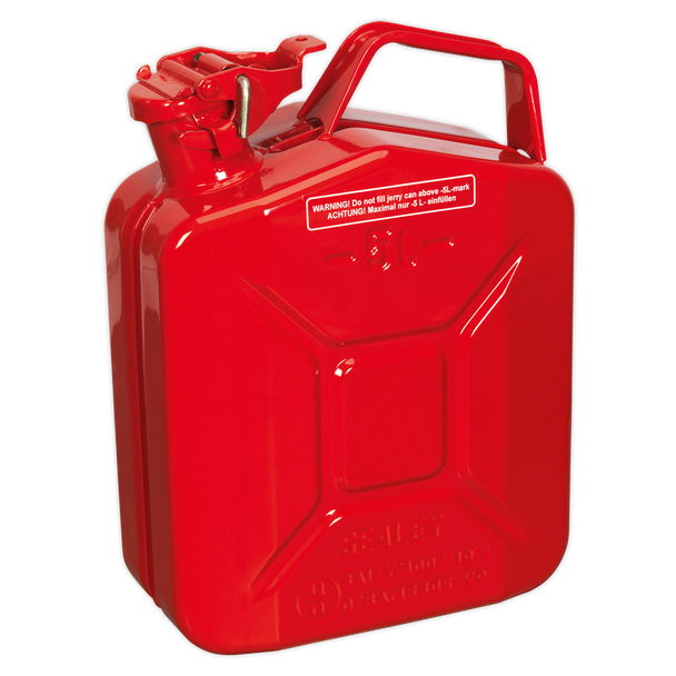 Sealey JC5MR ⏐ Jerry Can 5L - Red