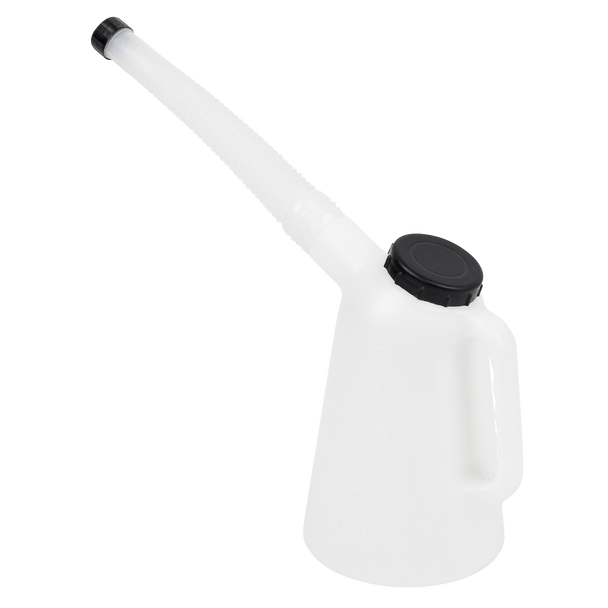 Sealey JDL1 ⏐ Oil Container with Lid & Flexible Spout 1L