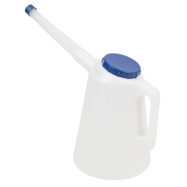 Sealey JDL3B ⏐ Oil Container with Blue Lid & Flexible Spout 3L