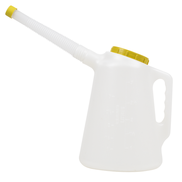 Sealey JDL3L ⏐ Oil Container with Lime Lid & Flexible Spout 3L
