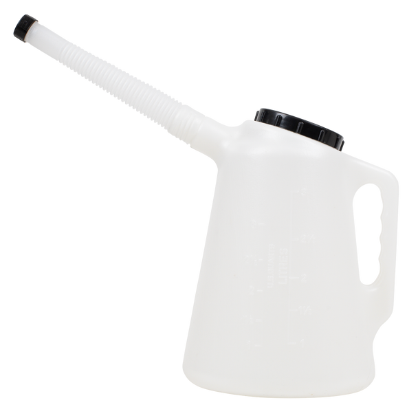 Sealey JDL3 ⏐ Oil Container with Black Lid & Flexible Spout 3L