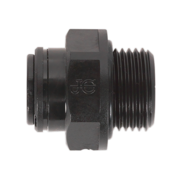 Sealey JGC838 ⏐ John Guest® Speedfit® Straight Adaptor 8mm x 3/8"BSP - Pack of 5