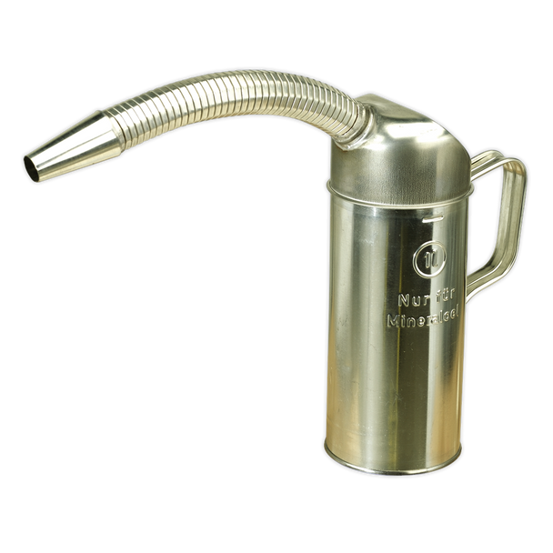 Sealey JM1F | Metal Measuring Jug with Flexible Spout 1L