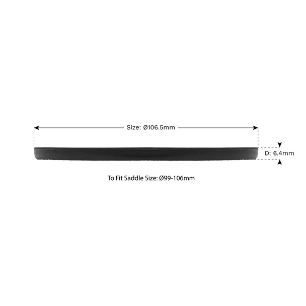 Sealey JP02 ⏐ Safety Rubber Jack Pad - Type B