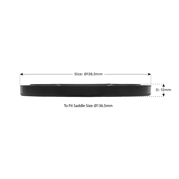 Sealey JP08 ⏐ Safety Rubber Jack Pad - Type B