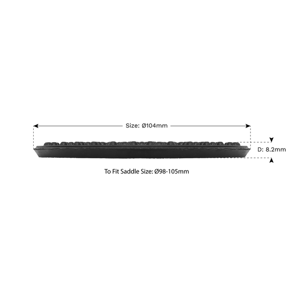 Sealey JP15 ⏐ Safety Rubber Jack Pad - Type B