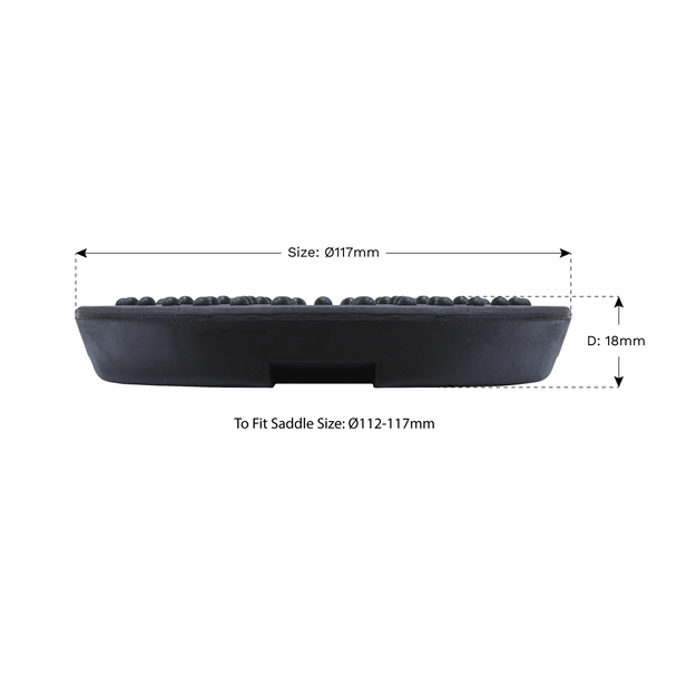 Sealey JP18 ⏐ Safety Rubber Jack Pad - Type B