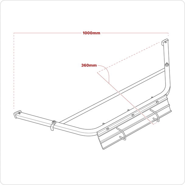 Sealey LAD002 ⏐ Ladder Stand-Off