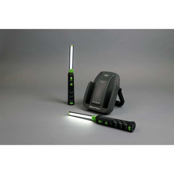 Sealey LED1801K ⏐ Rechargeable Floodlight/Folding Inspection Light Docking Station Kit