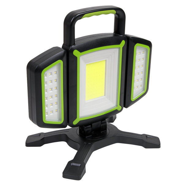 Sealey LED18WFL ⏐ Rechargeable Flexible Floodlight 18W COB & 9W SMD LED