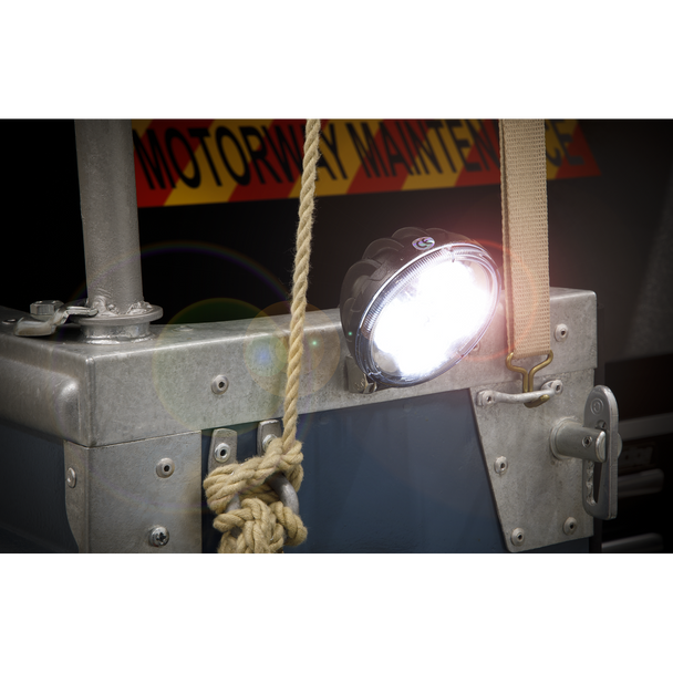 Sealey LED1R ⏐ Mini Round Worklight with Adjustable Bracket 12W SMD LED