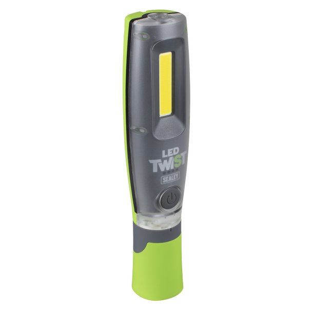 Sealey LED2001G ⏐ LED Twist Rechargeable Inspection Light Green