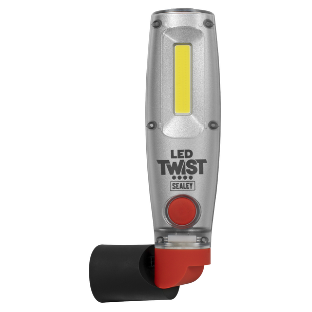 Sealey LED2001 ⏐ LED Twist Rechargeable Inspection Light 16W COB & 1W SMD