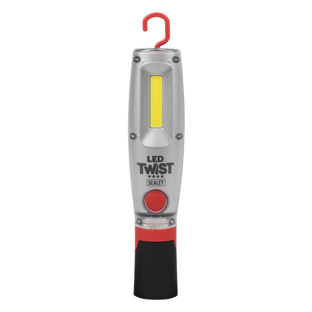 Sealey LED2001 ⏐ LED Twist Rechargeable Inspection Light 16W COB & 1W SMD