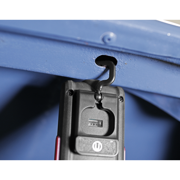 Sealey LED318R ⏐ Rechargeable Inspection Light with Power Bank 5W COB & 3W SMD LED - Red