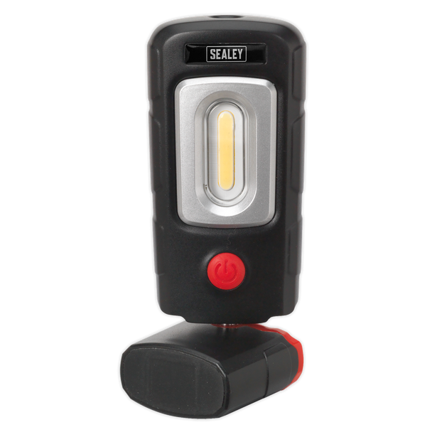 Sealey LED3601 ⏐ Rechargeable 360° Inspection Light 3W COB & 1W SMD LED - Black