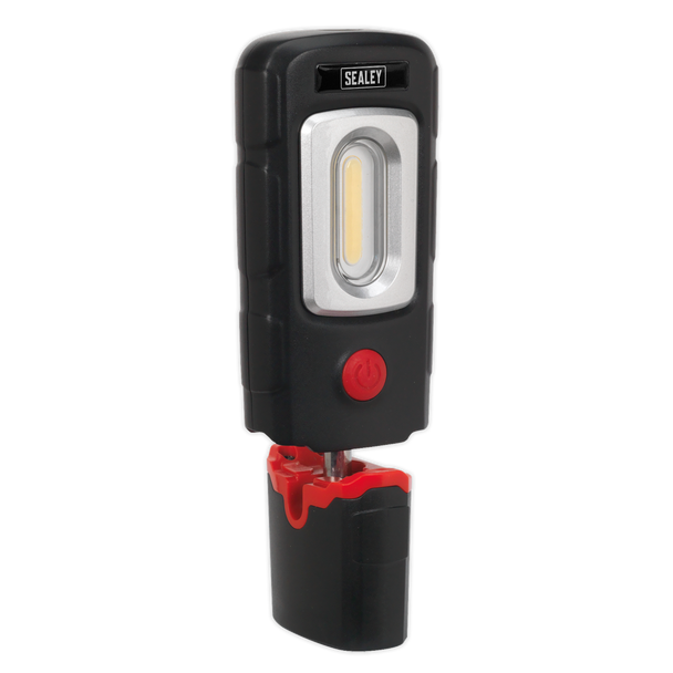 Sealey LED3601 ⏐ Rechargeable 360° Inspection Light 3W COB & 1W SMD LED - Black
