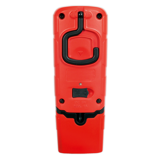 Sealey LED3601R ⏐ Rechargeable 360° Inspection Light 3W COB & 1W SMD LED - Red