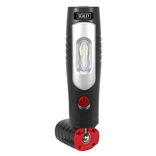 Sealey LED3602 ⏐ Rechargeable 360° Inspection Light 4W & 3W SMD LED - Black