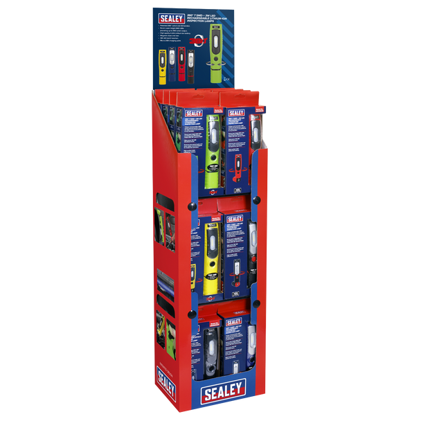 Sealey LED3602COMBO1 ⏐ LED3602 Series Inspection Light Combination - Display Pack of 24