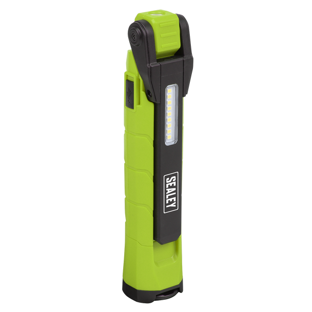 Sealey LED3605G ⏐ Rechargeable 360° Inspection Light 10W & 2 x 4W SMD LED - Green