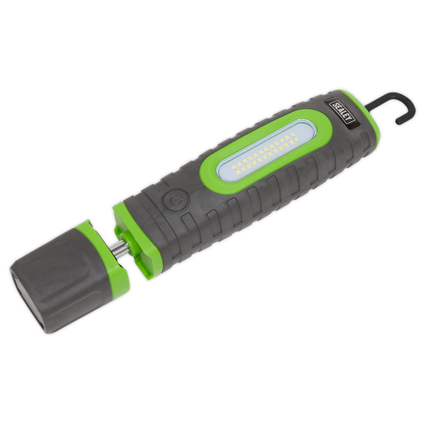 Sealey LED3606G ⏐ Rechargeable 360° Inspection Light 15W & 3W SMD LED - Green