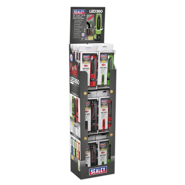 Sealey LED360COMBO2 ⏐ LED360 Series Inspection Light Combination - Display Pack of 24