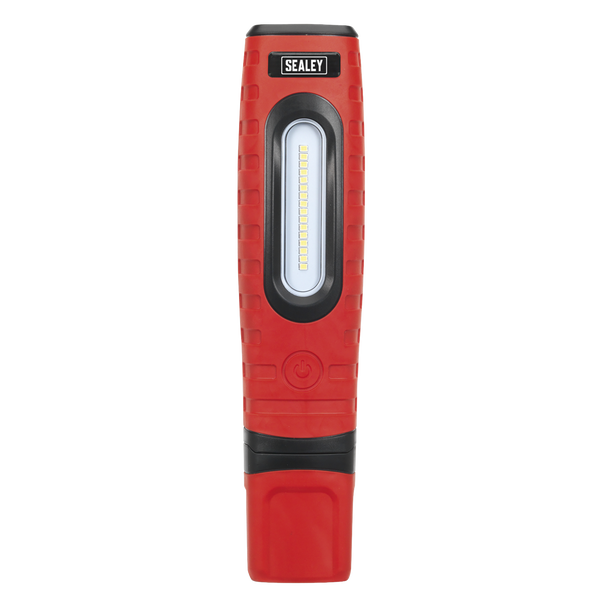 Sealey LED360PLUSR ⏐ Rechargeable 360° Inspection Light 10W & 3W SMD LED - Red