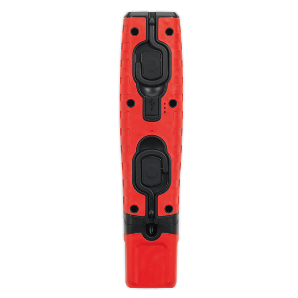Sealey LED360PLUSR ⏐ Rechargeable 360° Inspection Light 10W & 3W SMD LED - Red