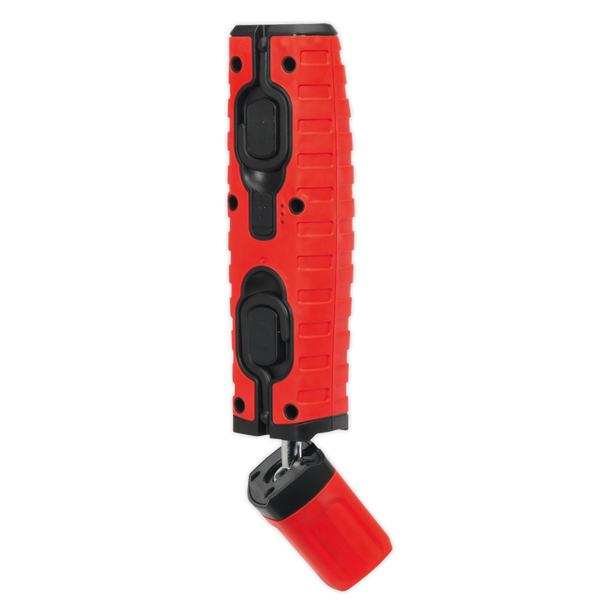 Sealey LED360PLUSR ⏐ Rechargeable 360° Inspection Light 10W & 3W SMD LED - Red