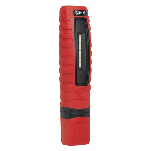 Sealey LED360R ⏐ Rechargeable 360° Inspection Light 8W & 3W SMD LED - Red