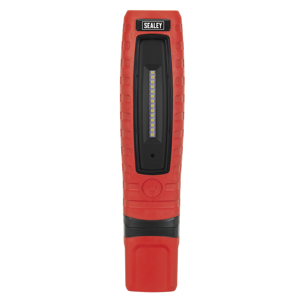 Sealey LED360R ⏐ Rechargeable 360° Inspection Light 8W & 3W SMD LED - Red