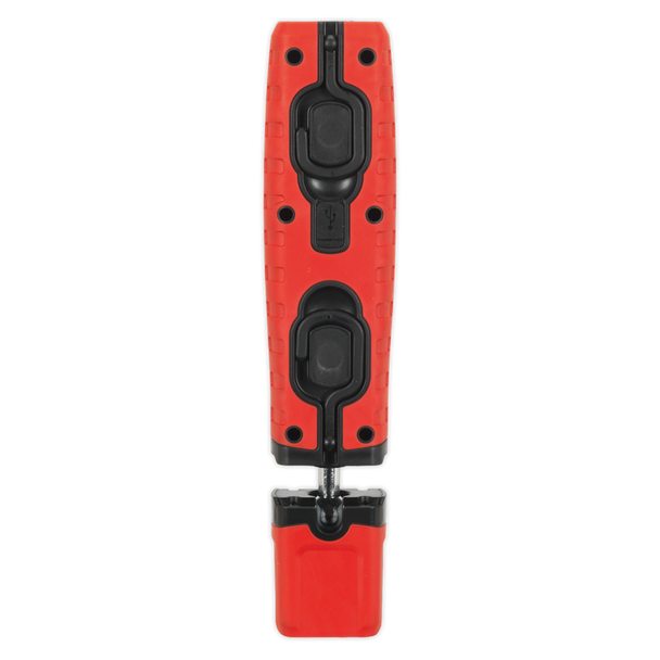 Sealey LED360R ⏐ Rechargeable 360° Inspection Light 8W & 3W SMD LED - Red