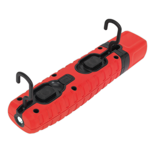 Sealey LED360R ⏐ Rechargeable 360° Inspection Light 8W & 3W SMD LED - Red