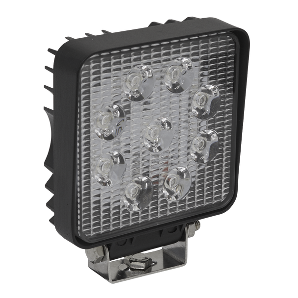 Sealey LED3S ⏐ Square Worklight with Adjustable Bracket 27W SMD LED